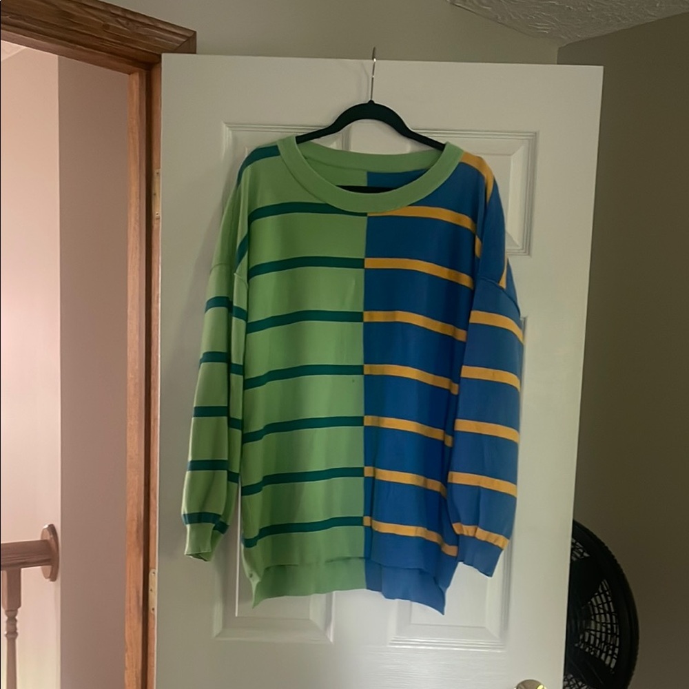 Colorful Striped Sweater